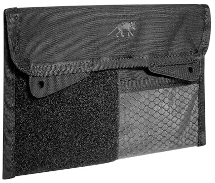 Tasmanian Tiger TT Smartphone Pouch RFID Block Pro Schwarz auslesegeschützte Smartphone Hülle, komplette Abschirmung gegen Mobilfunk, ISM, UMTS, Bluetooth, W-LAN, LTE
