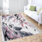 okoikfc Japan Teppich Wohnzimmer, 3D Kirschblüten Teppich 140 x 200 cm, Waschbarer rutschfest Teppiche für Kinderzimmer Schlafzimmer Deko Antirutschmatte Carpet L990