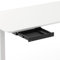 Yaasa Desk Drawer Schreibtisch Schublade, Schwarz – Abschließbare Unterbauschublade Schreibtisch im A4 Format mit Filz- & Stifteinlage, 5 kg Tragkraft – Schubladenbox, Schreibtisch Unterbau