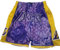 Short de Basket-Ball NBA Lakers for Hommes, Pantalon de Sport Respirant à Haute élasticité(2,L)