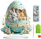 Guidre 5D Diamond Painting Aufsteller, Diamond Painting Tischdeko, DIY Diamant Painting Erwachsene, Bastelset Diamantmalerei Kinder Mädchen für AnfäNger, Familie Deko, Geschenk
