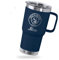 mabouteille.fr Mug personnalisé POLAR - Mug isotherme cafe 600ml, garde vos boissons Chaudes/Froides [ Mug inox double paroi ] (Bleu Marine)