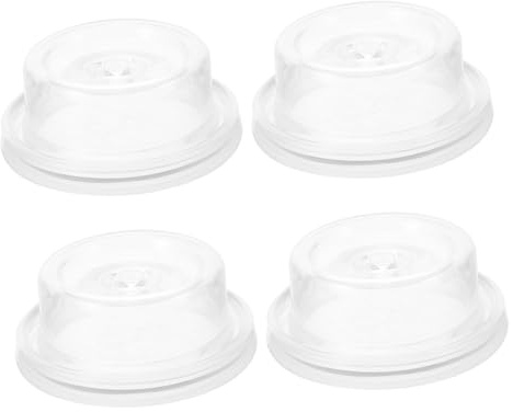 Anneome 4pezzi Accessori in Silicone Per Ciotole Per Allattamento Parti in Silicone Ciotole Trasparenti Forniture Per Allattamento Al Utensili Per Neomamme