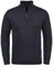 Blend BHRobin Herren Strickpullover Troyer Feinstrick Pullover mit Troyerkragen Rippbündchen Baumwollmischung Regular fit, Größe:XXL, Farbe:Navy (70230)