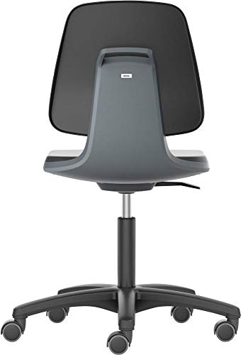 Bimos-Sitztechnik Interstuhl Büromöbel GmbH & Co Arbeitsdrehstuhl m. Rollen PU-Schaum Sitzschale anthr. Sitzhöhe 450-650mm