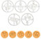 5er Set LGBTQ Symbol Ausstechformen, 5 Teil, Bakerlogy