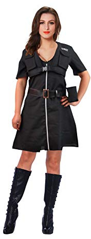 Andrea Moden - Kostüm SWAT-Girl, mit Gürtel, Polizeikostüm, Damenkostüm, Mottoparty, Karneval
