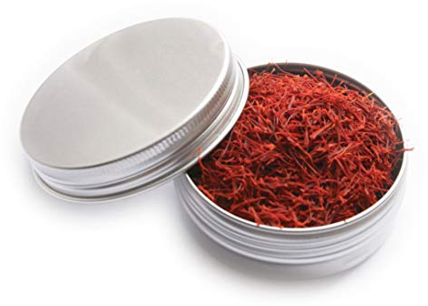 Hymor Afghanischer Safran Safranfäden - 5gramm - Safran in Fäden aus Afghanistan Saffron Premium Qualität, vegan, glutenfrei, zu Paella, Reis, beim Kochen, als Gewürz