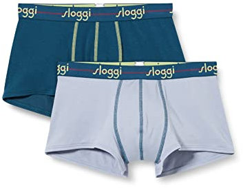 Sloggi Men's Start Hipster C2P box Briefs, MULTIPLE COLOURS 7, 32
