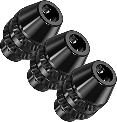 Ancable Mandrino a Sgancio Rapido per Dremel 4486 - Ricambio 1/32-1/8, Tre Punte - Accessori per Trapano 4000, 3000, 300, 200, 100, 8200 (3 Pezzi)
