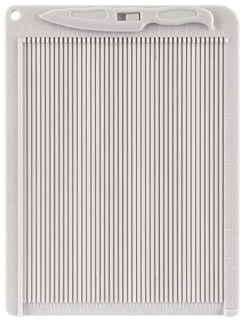 Briartw Craft Mini Scoring Board & Bone Folder Set Score and Fold Tool Multi-Purpose Score Board Envelope Maker Scrapbooking Embossing Craft Tool