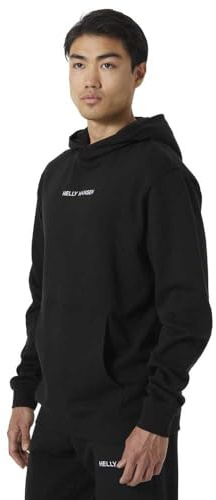 Herren Helly Hansen Core Graphic Sweat Hoodie, Schwarz, M