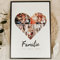 Elbeffekt Freundin Geschenk Holzbild - Foto Geschenkidee - personalisierbar zum Hinstellen/Aufhängen opt. beleuchtet Herz Deko, Ich liebe Dich, Paar Geschenke, Liebe - personalisierte Geschenke