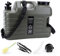 Umikk Bidón de agua con grifo de 10 – 18 L, para camping, sin BPA, bidón portátil multiusos para camping, con asas, 18,5 l con correa, color verde militar