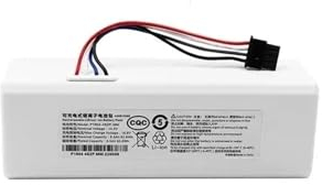 AALKWOR Batterie for aspirapolvere, batteria for robot/Alta capacità Batteria for robot spazzatrice 1C 1C P1904 4S1P, compatibile con Mijiami, Batteria for robot spazzatrice aspirapolvere G1