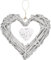 Rattan Hearts Wall Hanging Decoration, Heart Shape Wicker Wreath Ornament for Wedding Party, Home Bedroom Festival Decor,Valentine's Day