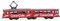 Arnold HN2605 Straßenbahn Duewag GT6, EIN Frontlicht, „Coca-Cola“, Folge. IV-V-Lok – elektrisch