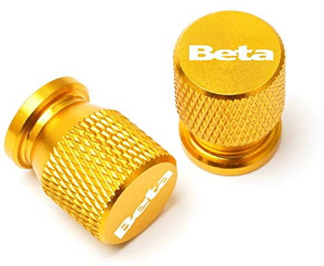 DRGLQXZS Abdeckung Bremsbehälters Aluminium Motorrad Reifen Ventilkappe Für Beta Evo 250 300 80 Junior Senior RR 125 200 350 390 430 450 480 2T SM 4T LC 50 Enduro(Gold)