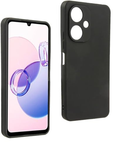 Funda Carcasa para XIAOMI REDMI 13C 5G - 13R 5G - Poco M6 5G, Anti-Deslizante Negra, Elegante y Ligera, TPU Flexible Premium