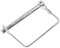 HAPINARY Sicherheitsverschluss Pins Für Anhängerkupplung Quadratische Anhängerkupplungssperrbolzen Trailer Hitch Pins Langlebige Trailer Zubehörteile Lang
