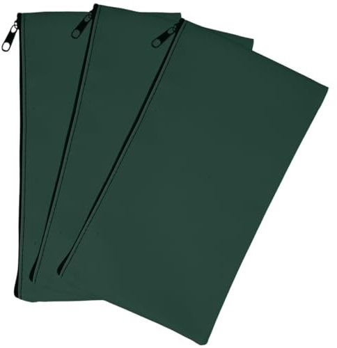 Angoily 3stücke Schecktaschen Geldtaschen Mit Reißverschluss Geldbeutel Geldorganizer Für Bargeld Geldbeutel Geldumschlag-geldbörse Geldtasche Quittungsorganizer Geldumschläge