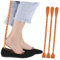 BESPORTBLE 3er Set Langstieliger Backscratcher Und Schuhlöffel Aus Horn – Ideal Für Senioren - Schwangere Und Menschen Mit Eingeschränkter Beweglichkeit – Praktisches Hilfsmittel Für