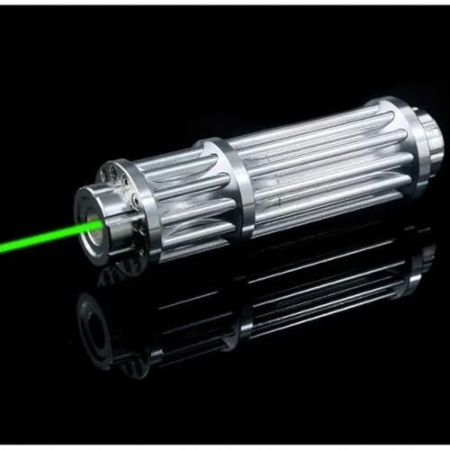 Puntero láser verde potente con alcance de 2 km, ideal para presentaciones y enseñanza