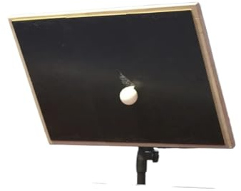 Ping-Pong zurück, Tischtennis-Selbstlern-Rückprallbrett, Mehrfarbig(Black)