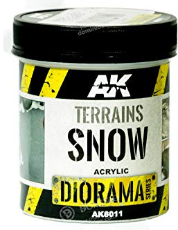 AK Interactive Terrain 250ml Snow