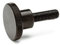 Ganter Standard Elemente. hoch gerändelte Rändelschrauben DIN 464 Dübel M6 Gewinde Stahl brüniert schwarz DIN 464-M6-30