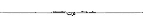 MACO MM Kantenverschluss variabel 1iS, DM 15, Gr. 1250, 1 Kippschere (206174)
