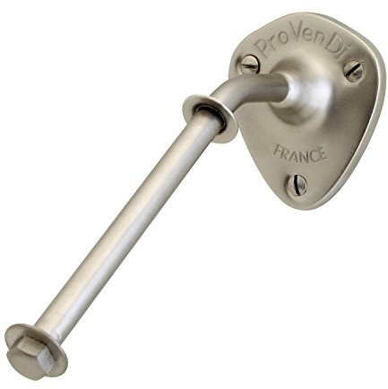 Porte-Savon Nickel brossé Provendi à vis - écrou