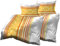 Gerald Wittmann 4teilig Bettwäsche-Set 2X 140x200 cm + 2X 70x90 cm, Baumwolle Renforce, Wolken Orange Gelb Weiß