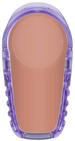 Aufkleber Sticker für Dexcom G6 Sensor 2x Haut myDili Diabetes-Zubehör Farbe dunkel