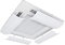 Deflector de aire acondicionado para sistema de aire acondicionado central ABS ligero y flexible y flexible viento de guía microporoso evita que el aire sople recto instalación simple (una pieza) (58