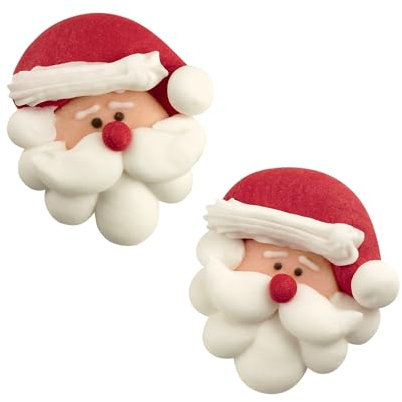 48 Nikolaus Gesicht aus Zucker