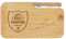 LASERHELD | Brotzeitbrett Holz mit Gravur “I Love The Mountain Feeling” & Messer | 26 x 15 cm | Frühstücksbrettchen Holz Schneidebrett Jausenbrett | Geschenk für Wanderer und Bergfreunde zum Vatertag