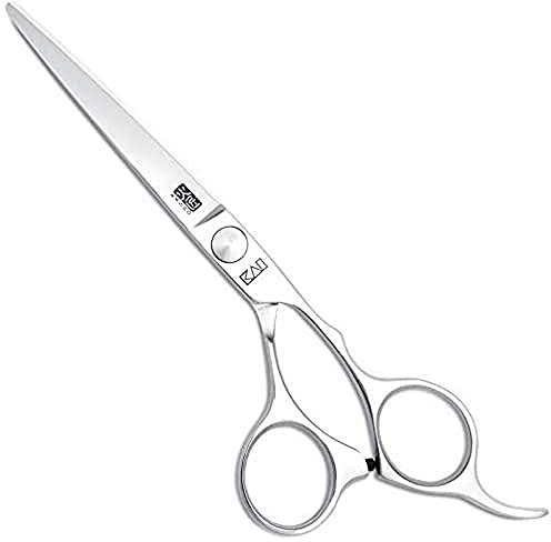 Kasho Chrome Series Offset-Haarschneideschere, 15,2 cm Länge