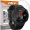REY 3X Protector de Pantalla para Garmin Forerunner 45S 39mm - Forerunner 45 39mm, Cristal Vidrio Templado Premium
