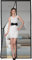 ARCOL Fliegengitter Balkontür 120x220 cm cm aus Fiberglas – Schluss mit Mücken in 3 Min., Ultrafeines Insektennetz, Automatischer Verschluss mit Magneten & Gewichten, Extrabreites Klettband (Schwarz)