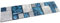 Hominter Premium Blaugrünes Kristallglas & graue Steinfliesen, modernes Badezimmer-Duschwand, Versaille-Muster, Mosaik für Küche, Kamin, Dekor (7,6 x 30,5 cm Muster)