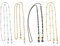 Hazrcvr Brillenkette 4 Stück Kette für Brille Sonnenbrillen Kette Brillenkette Gold Brillenkette Perlen Brillenkette für Damen Sonnenbrillenkette Brillenband für Sonnenbrillen Lesebrillen