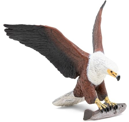Papo - Figur handgemalt – Wildleben – Afrikanischer Seeadler – 50282 – zum Sammeln – für Kinder – Mädchen und Jungen – ab 3 Jahren