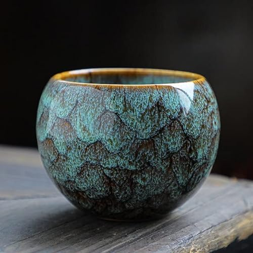 AILIFE Taza de té de cerámica de 150 ml Taza de café expreso Taza de café chino Kung Fu Clear Tea Water Cups Sets Servicio de té japonés