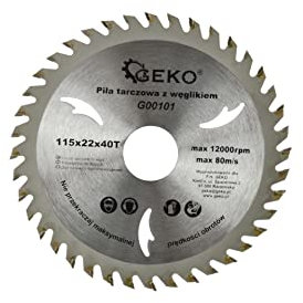 TCT Circular Saw Blade For Wood 115x22x40T 115mm x 22 x 40T G1