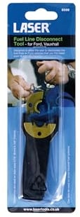 Laser 8398 Fuel Line Disconnect Tool - for Ford, Vauxhall, Black