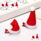 8 Stück klassisch Weihnachten Haarspangen,Weihnachtsmütze Haarspangen für Kinder/Mädchen/Damen/Weihnachten Party (zwei Stile)