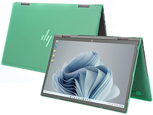 mCover Laptop Sleeve Case Only Compatible with 2022~2023 15.6 inch HP Envy x360 15-EW000 (Intel CPU) / 15-EY0000 (AMD CPU) Series Laptop (Not for Other HP Models) - Green