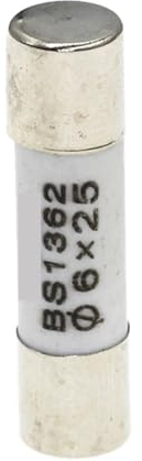 NURII 100 Stück 6 x 25 mm Keramiksicherung, 6 x 25 Keramik-Versicherungsröhre, 6 x 25 mm, 0,5 A, 1 A, 2 A, 3 A, 5 A, 6 A, 7 A, 8 A, 10 A, 15 A, 20 A, 25 A, 30 A, 250 V-Sicherung (Size : 100PCS 30A)