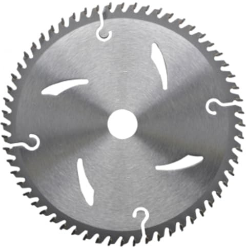 Hartmetallbestücktes Kreissägeblatt Universal-Trennscheibe Multitool-Zubehör zum Schneiden von Metall, Holz, Eisen(120mm x 20 x 48T)
